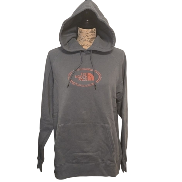 The North Face Tops - The North Face Women's Medium Fine Alpine Cotton Blend Pullover Graphic Hoodie